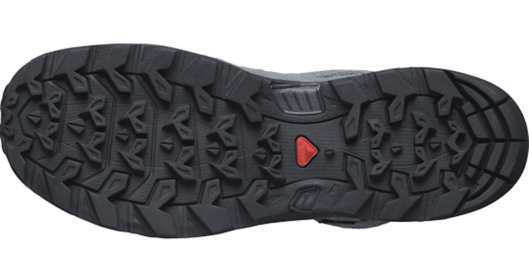 SALOMON X WARD LEATHER MID GTX W hiking footwear - black grey - SALOMON - Evelostore