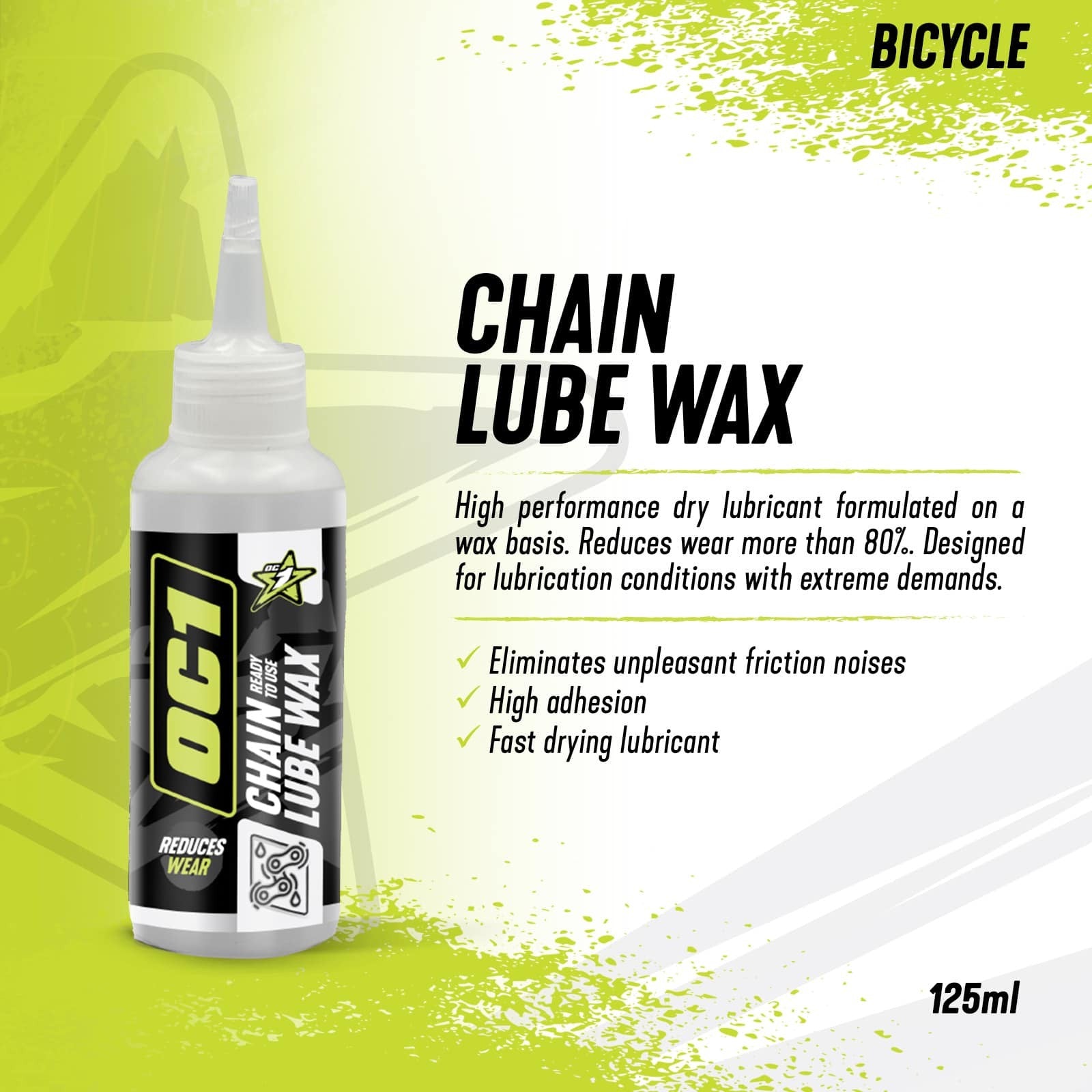 OC1 chain lube wax 125ml - OC1 - Evelostore