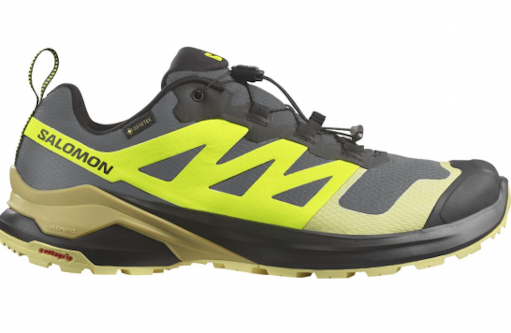 Scarpe da trail running SALOMON X ADVENTURE GTX - grigio/giallo/nero