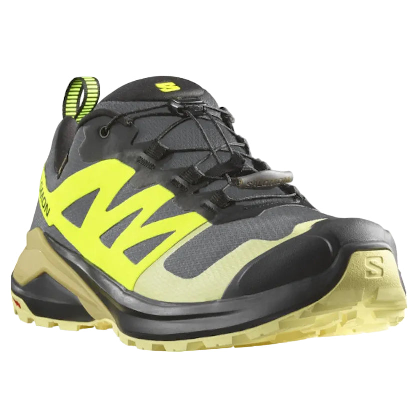 Scarpe da trail running SALOMON X ADVENTURE GTX - grigio/giallo/nero