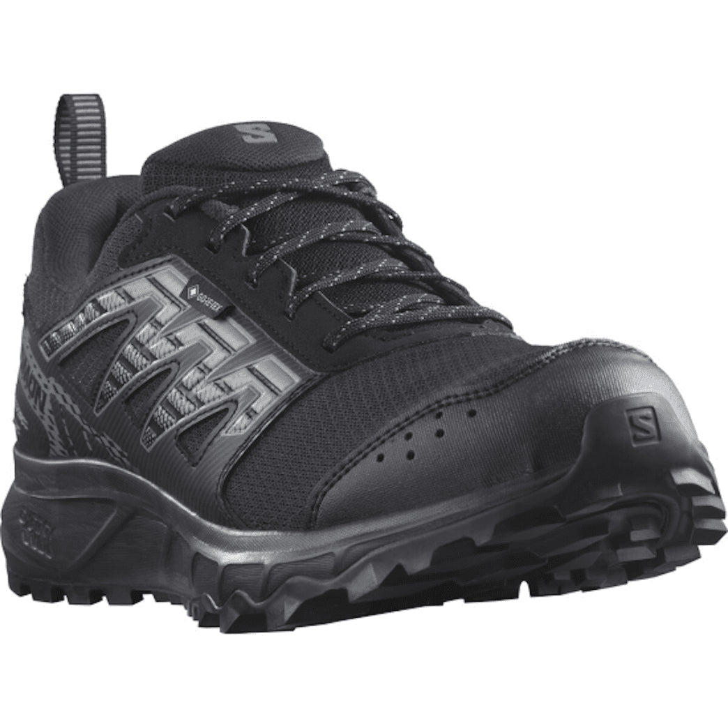 SALOMON WANDER GTX hiking shoes - black/grey - SALOMON - Evelostore