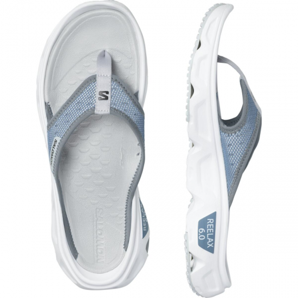 SALOMON REELAX BREAK 6.0 hiking sandals - blue/white