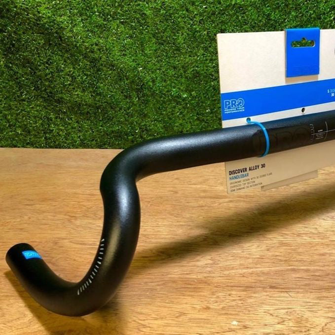 PRO DISCOVER ALLOY 30 žvyro dviračio vairas – juodas