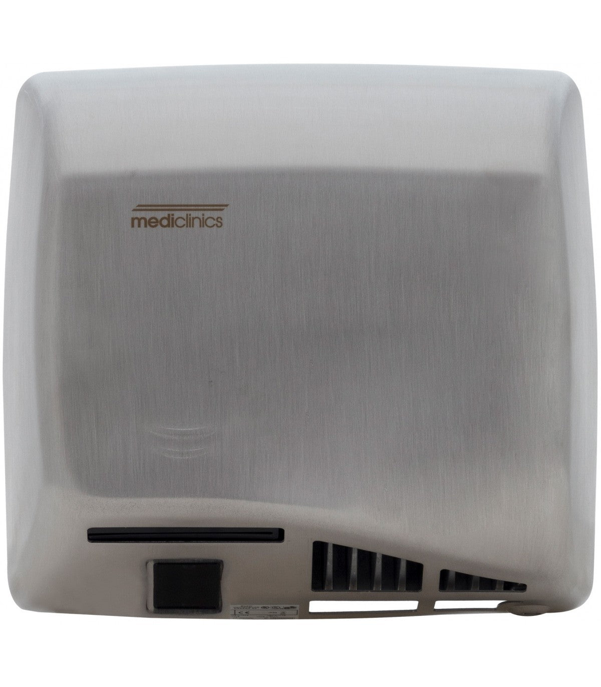 MEDICLINICS SPEEDFLOW PLUS M17ACS hand dryer - satin finish - MEDICLINICS - Evelostore
