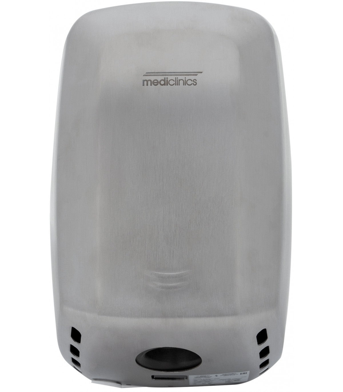 MEDICLINICS MACHFLOW PLUS M09ACS - FIL hand dryer - satin finish - MEDICLINICS - Evelostore