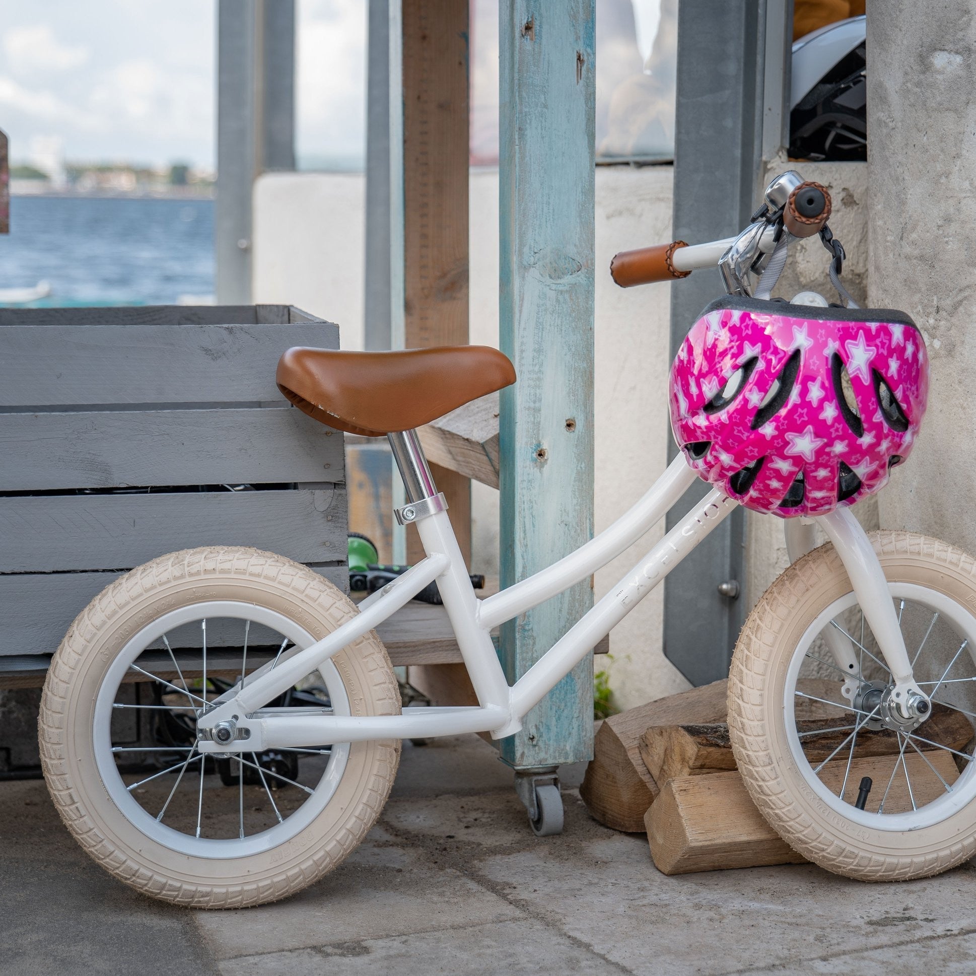 EXCELSIOR RETRO RUNNER 12 running bike - white - EXCELSIOR - Evelostore