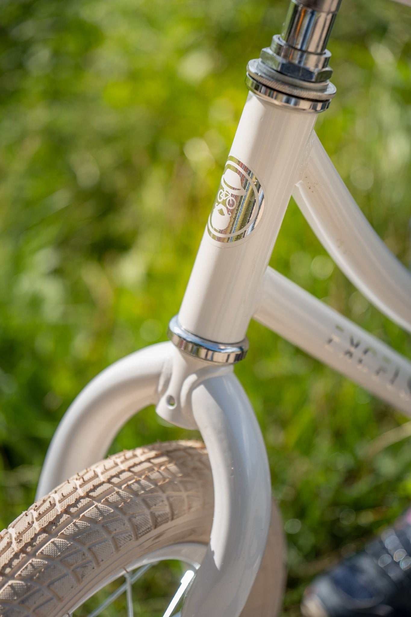 EXCELSIOR RETRO RUNNER 12 running bike - white - EXCELSIOR - Evelostore