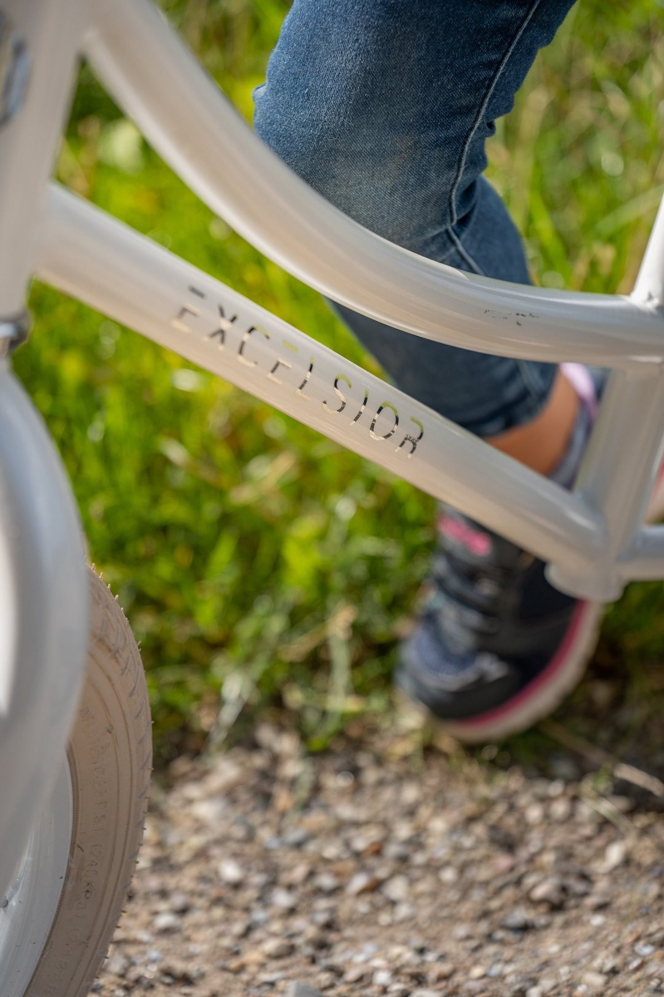 EXCELSIOR RETRO RUNNER 12 running bike - white - EXCELSIOR - Evelostore