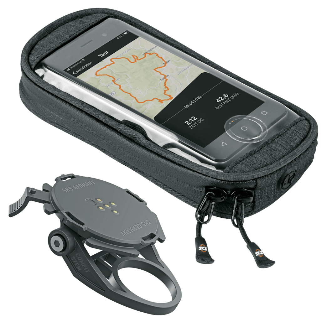 SKS COMPIT STEM + COM SMARTBAG telefonholder sæt