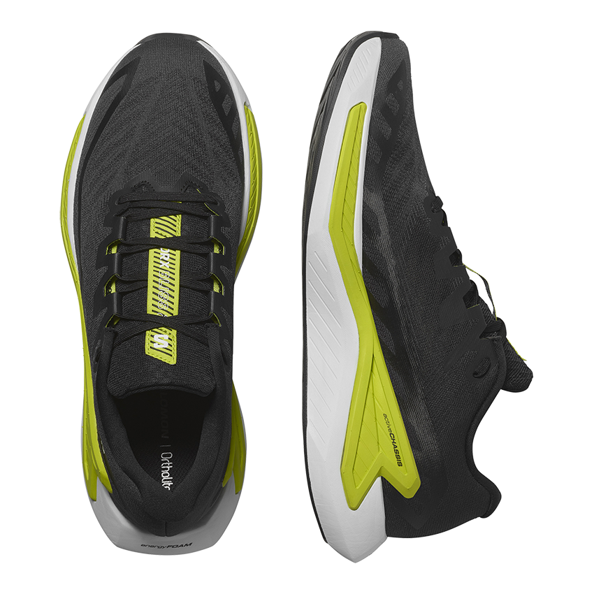 SALOMON DRX BLISS 2 trail running shoes - black/green/white