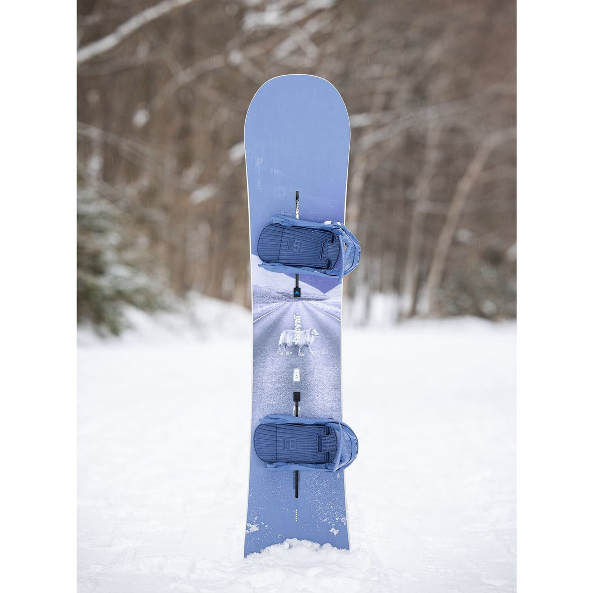 BURTON YEASAYER-snowboard til kvinder - hvid/violet