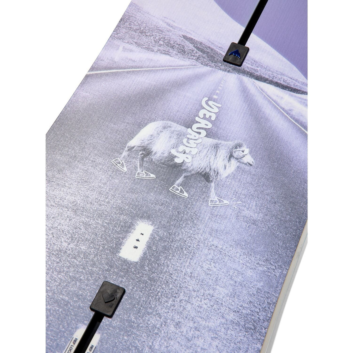 BURTON YEASAYER-snowboard til kvinder - hvid/violet