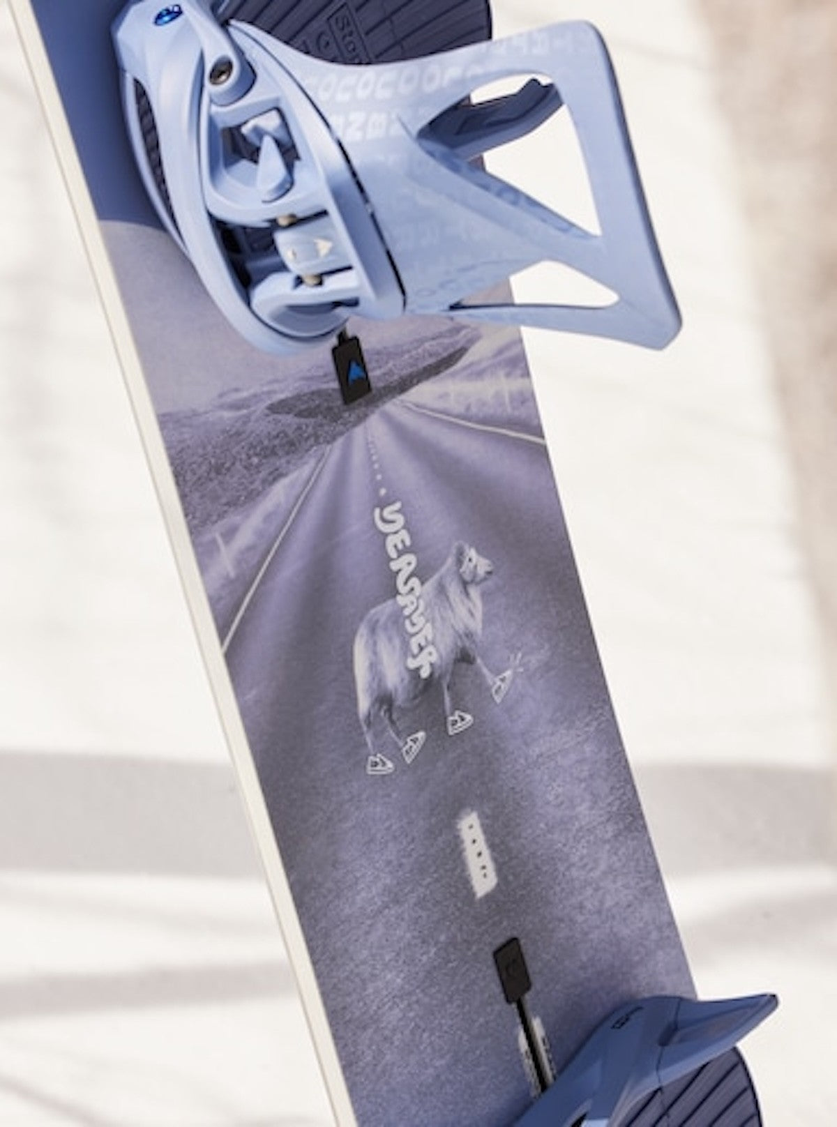 BURTON YEASAYER-snowboard til kvinder - hvid/violet