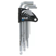 VAR CL-17800 – Professionelles 9-teiliges Inbusschlüssel-Set