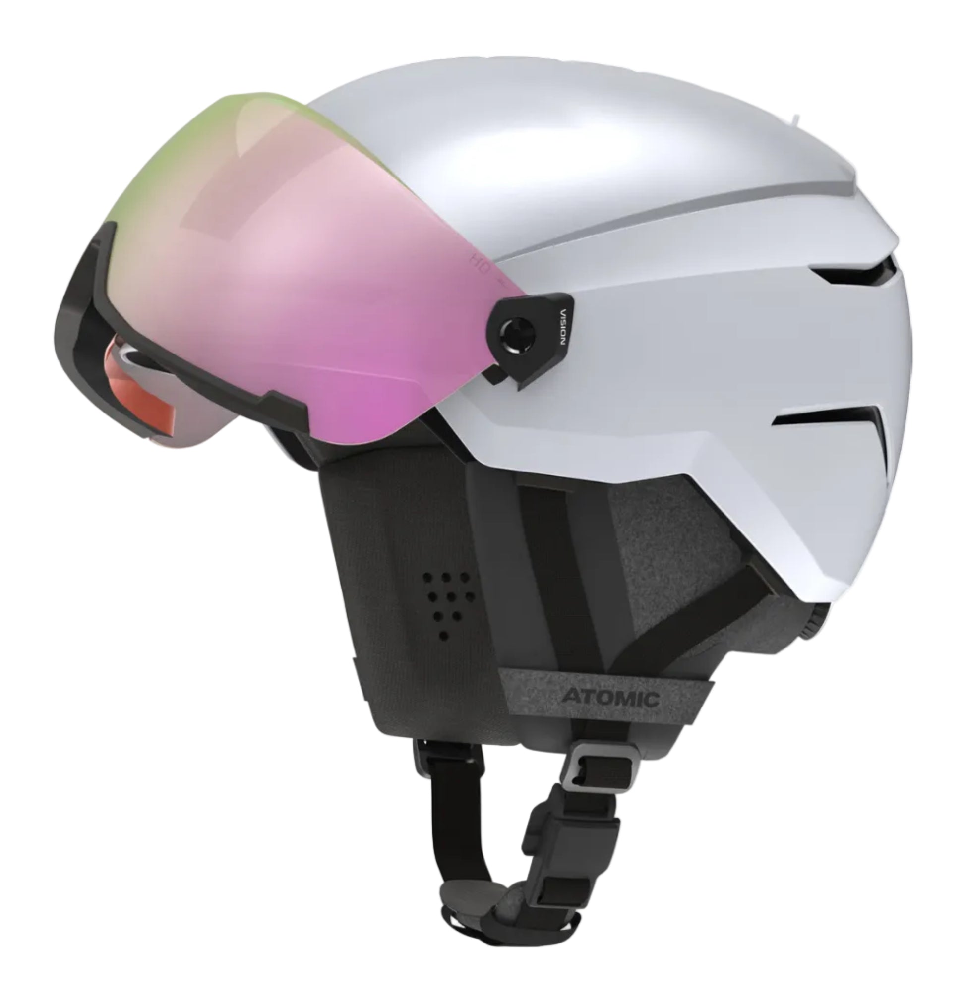 ATOMIC VOLANT AMID VISOR HD PLUS helmet - light grey - ATOMIC - Evelostore