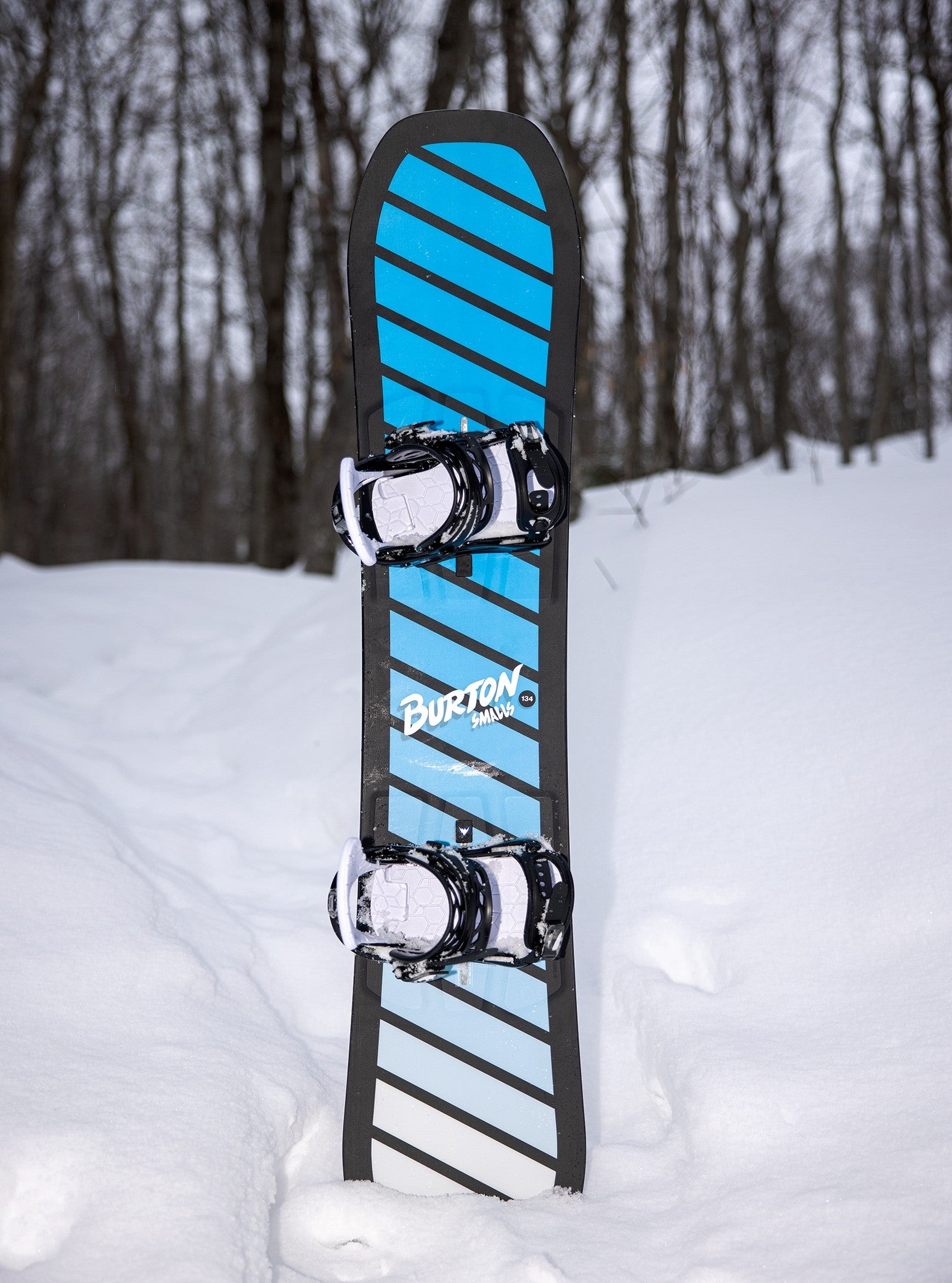 BURTON SMALLS KIDS BLUE snowboard - BURTON - Evelostore
