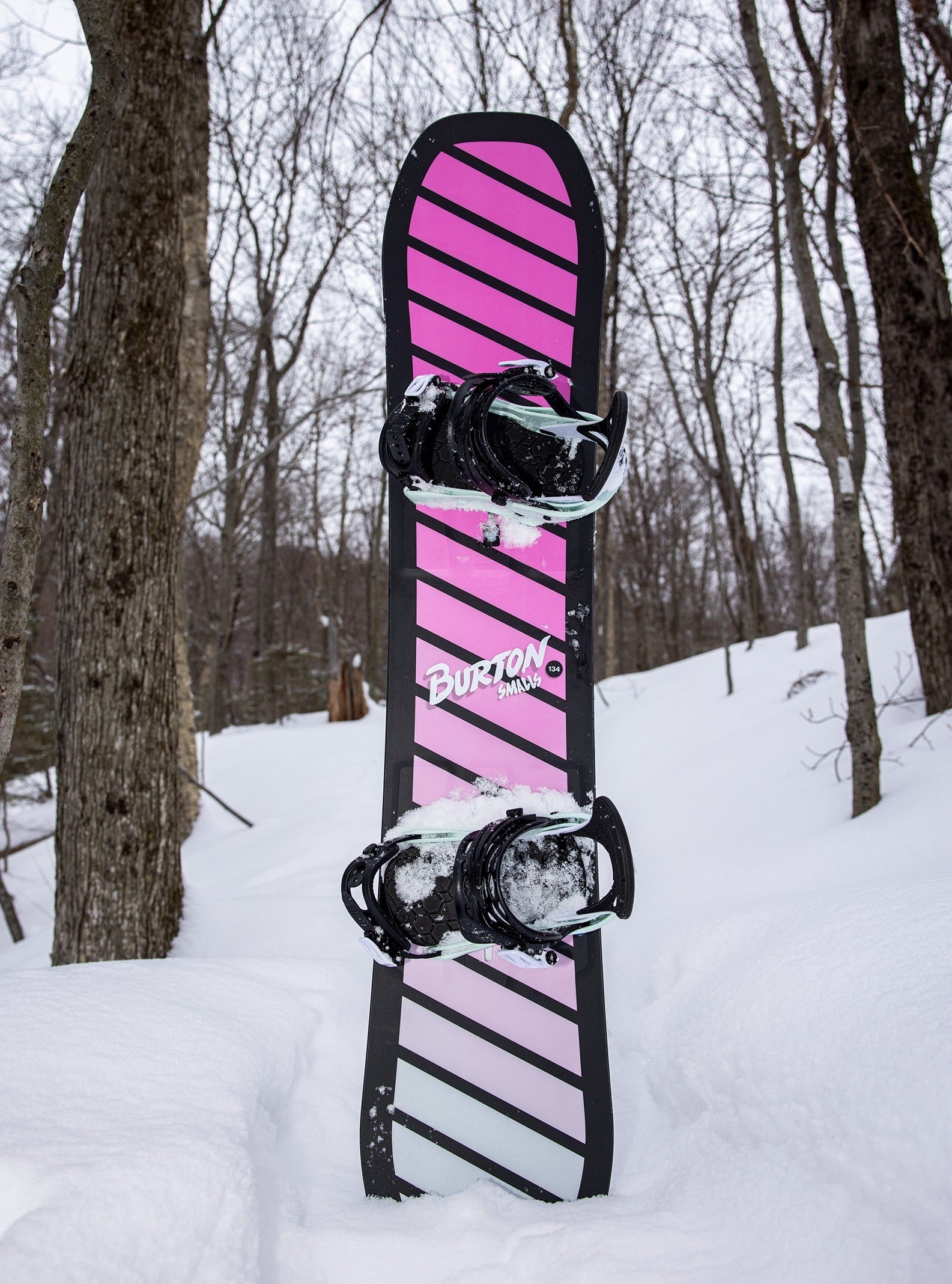 BURTON SMALLS KIDS PINK snowboard - BURTON - Evelostore