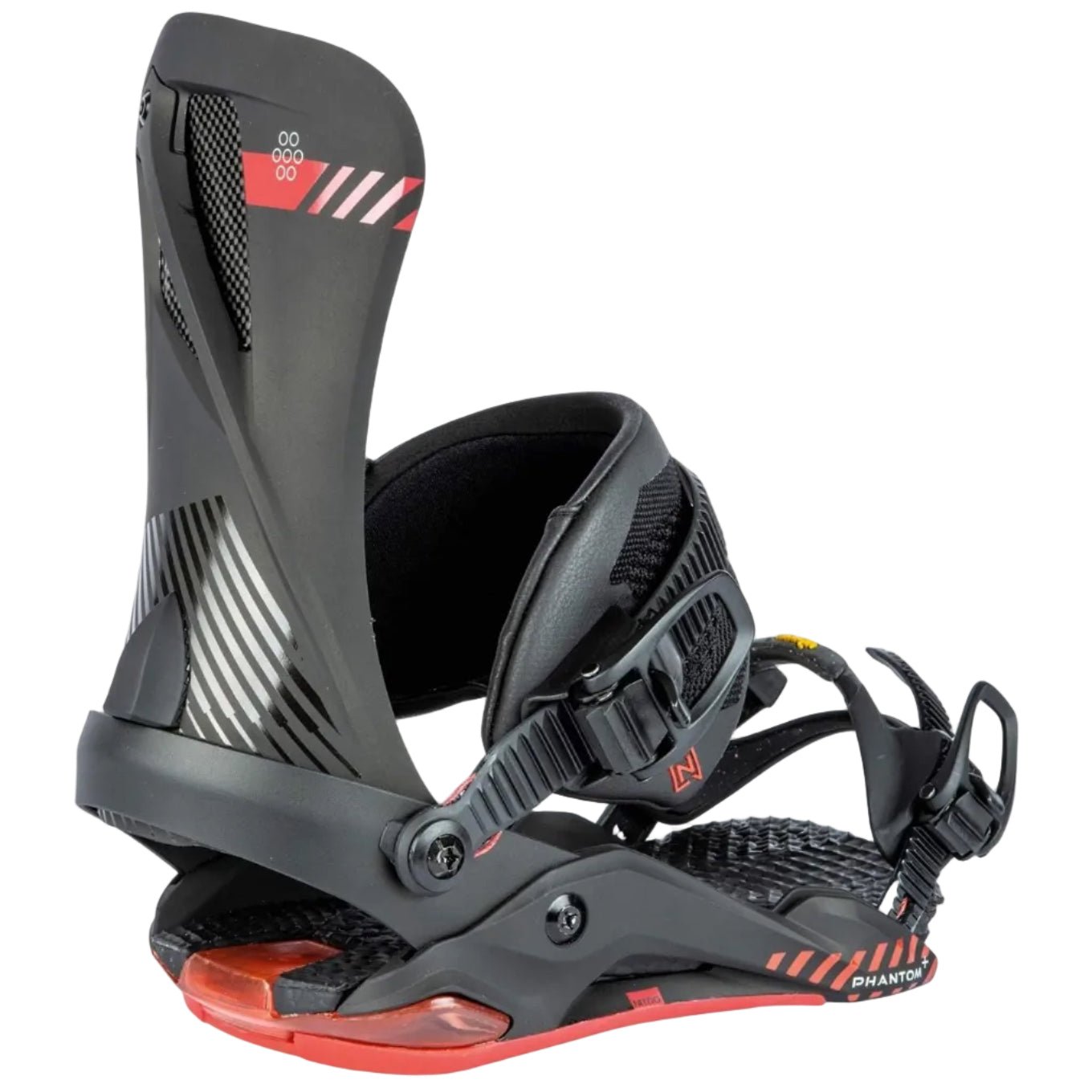 NITRO PHANTOM+ snowboard bindings - ultra black - NITRO - Evelostore