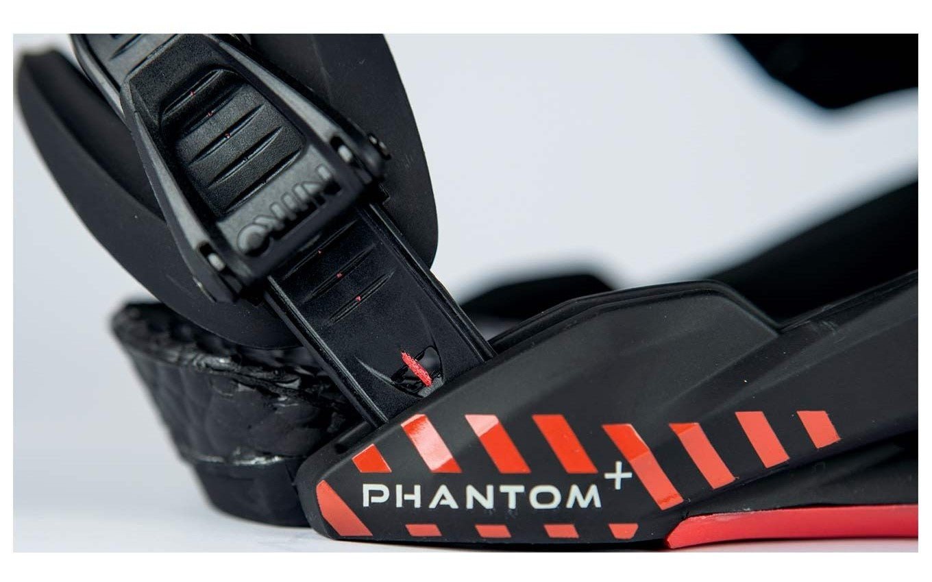 NITRO PHANTOM+ snowboard bindings - ultra black - NITRO - Evelostore