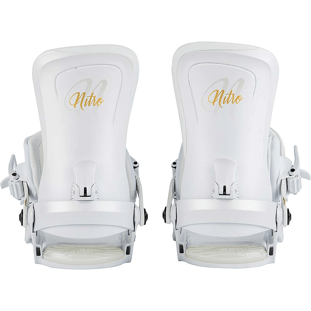 NITRO W POISON snowboard bindings - champagne white - NITRO - Evelostore
