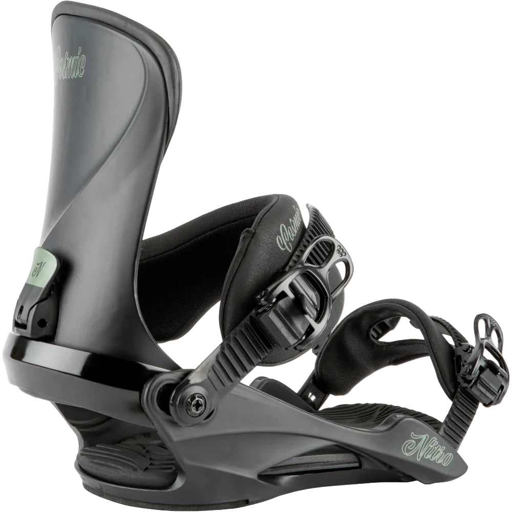 nitro cosmic snowboard bindings Snowboard bindings NITRO W COSMIC ULTRA BLACK – Evelostore