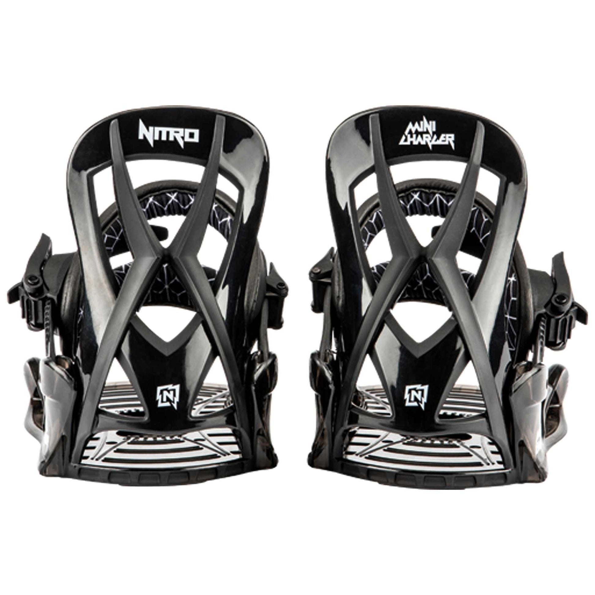 NITRO CHARGER MICRO snowboard bindings - black - NITRO - Evelostore