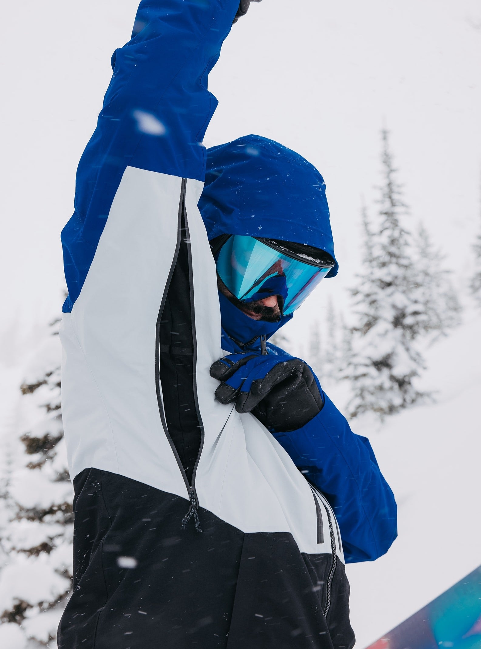 BURTON AK SWASH GORE‑TEX 2L winter snow jacket - jake blue - BURTON - Evelostore