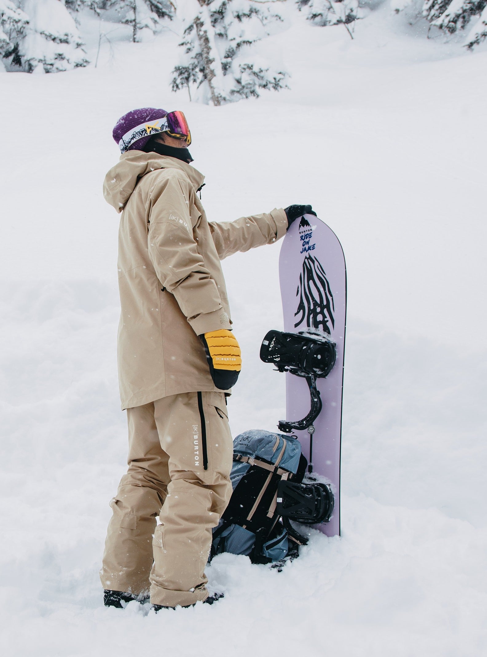 Men's winter snow jacket BURTON AK SWASH GORE‑TEX 2L – Evelostore