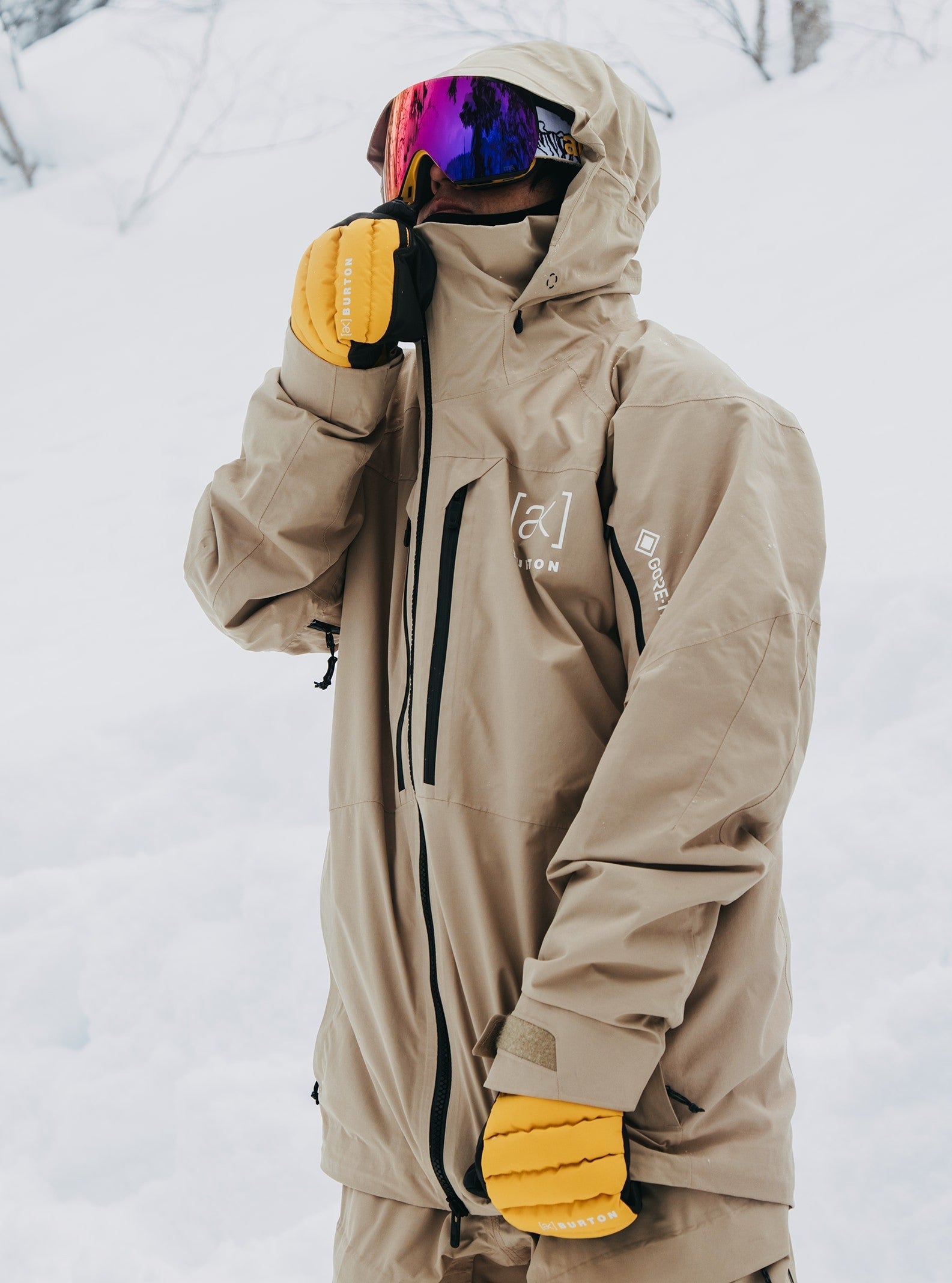 Men's winter snow jacket BURTON AK SWASH GORE‑TEX 2L – Evelostore