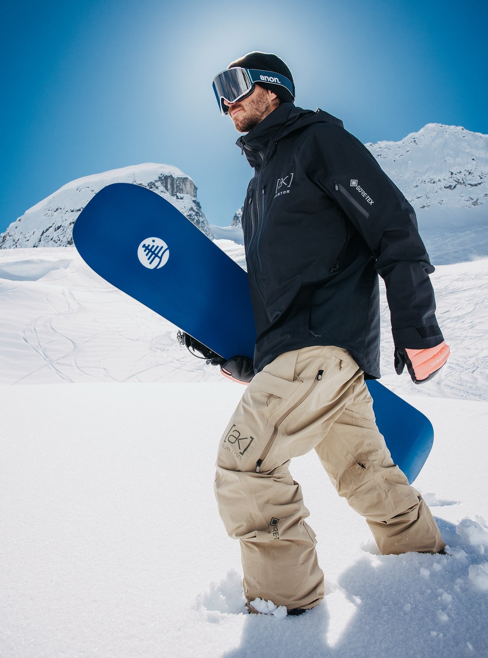 BURTON AK SWASH GORE‑TEX 2L winter snow jacket - true black - BURTON - Evelostore