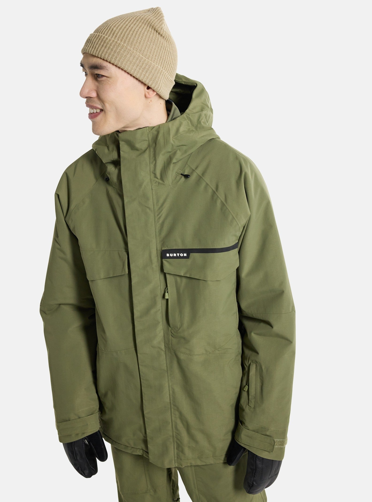 BURTON COVERT 2.0 2L winter snow jacket - forest moss