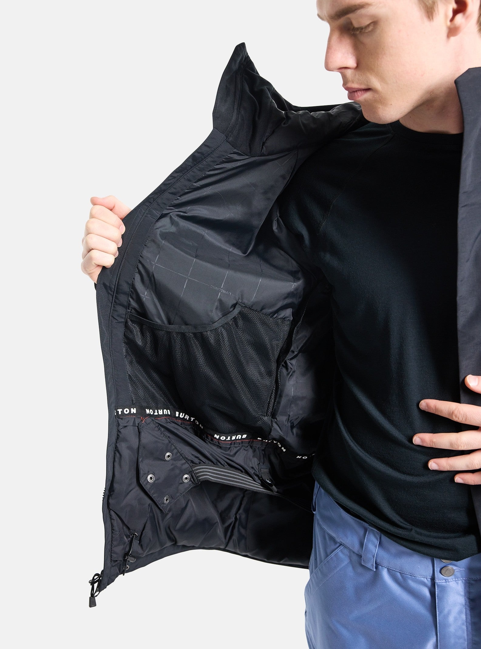 BURTON COVERT 2.0 2L winter snow jacket - true black - BURTON - Evelostore