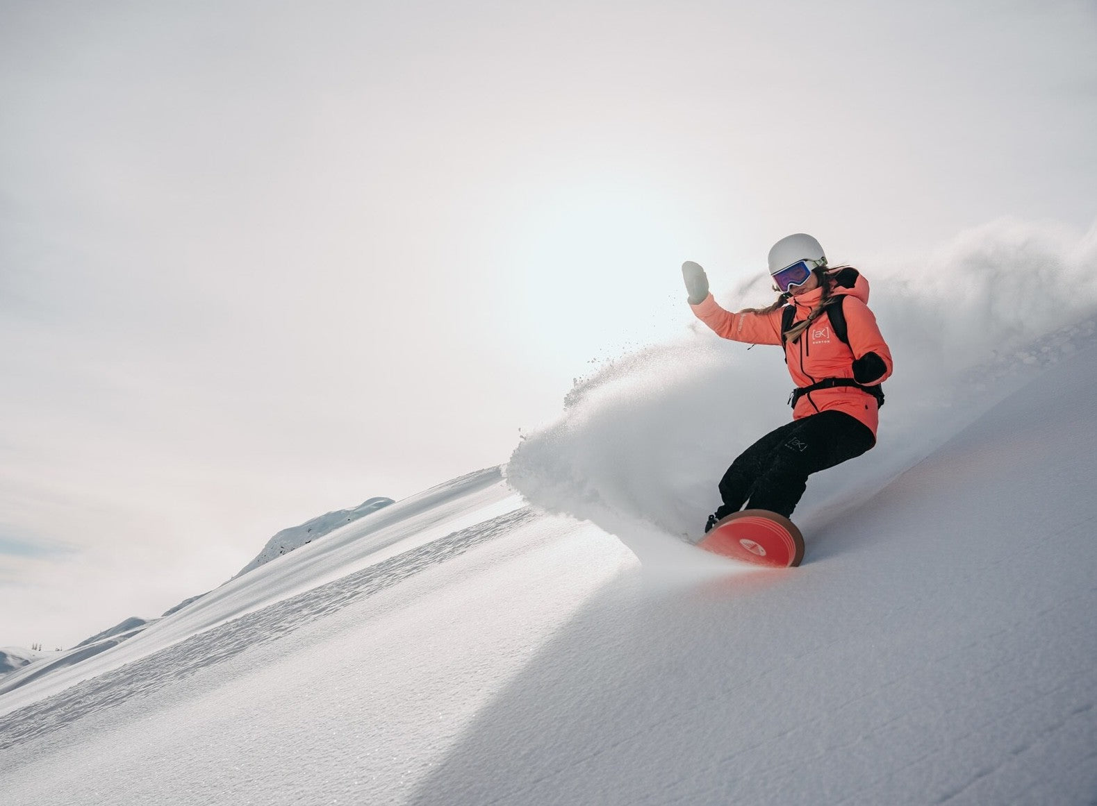 BURTON AK EMBARK GORE‑TEX 2L women's winter snow jacket - reef pink - BURTON - Evelostore