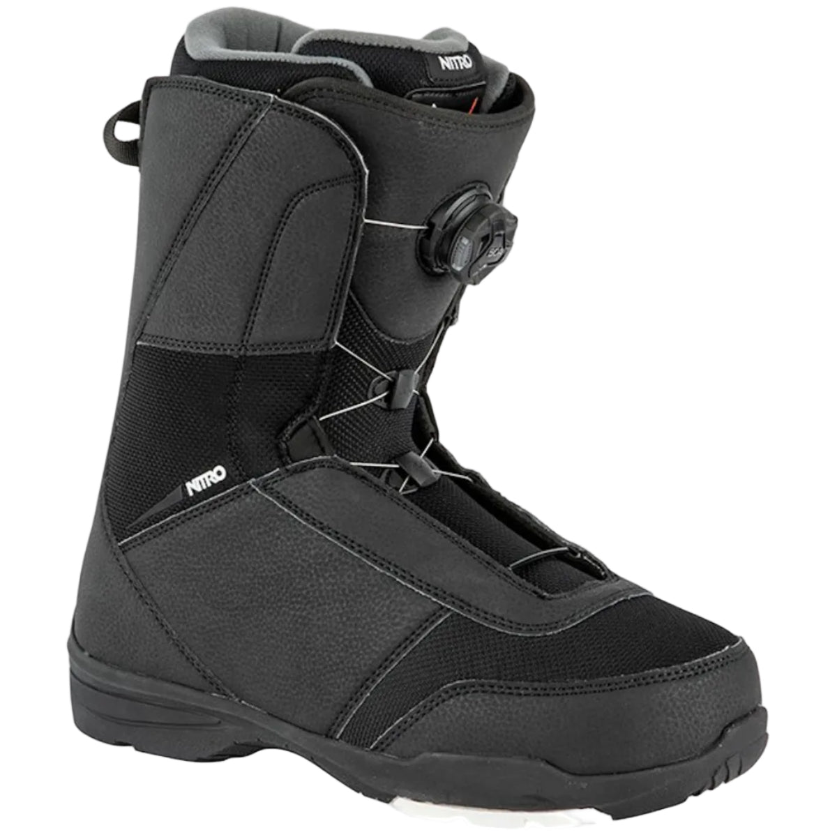 NITRO VAGABOND BOA snowboard boots - black - NITRO - Evelostore