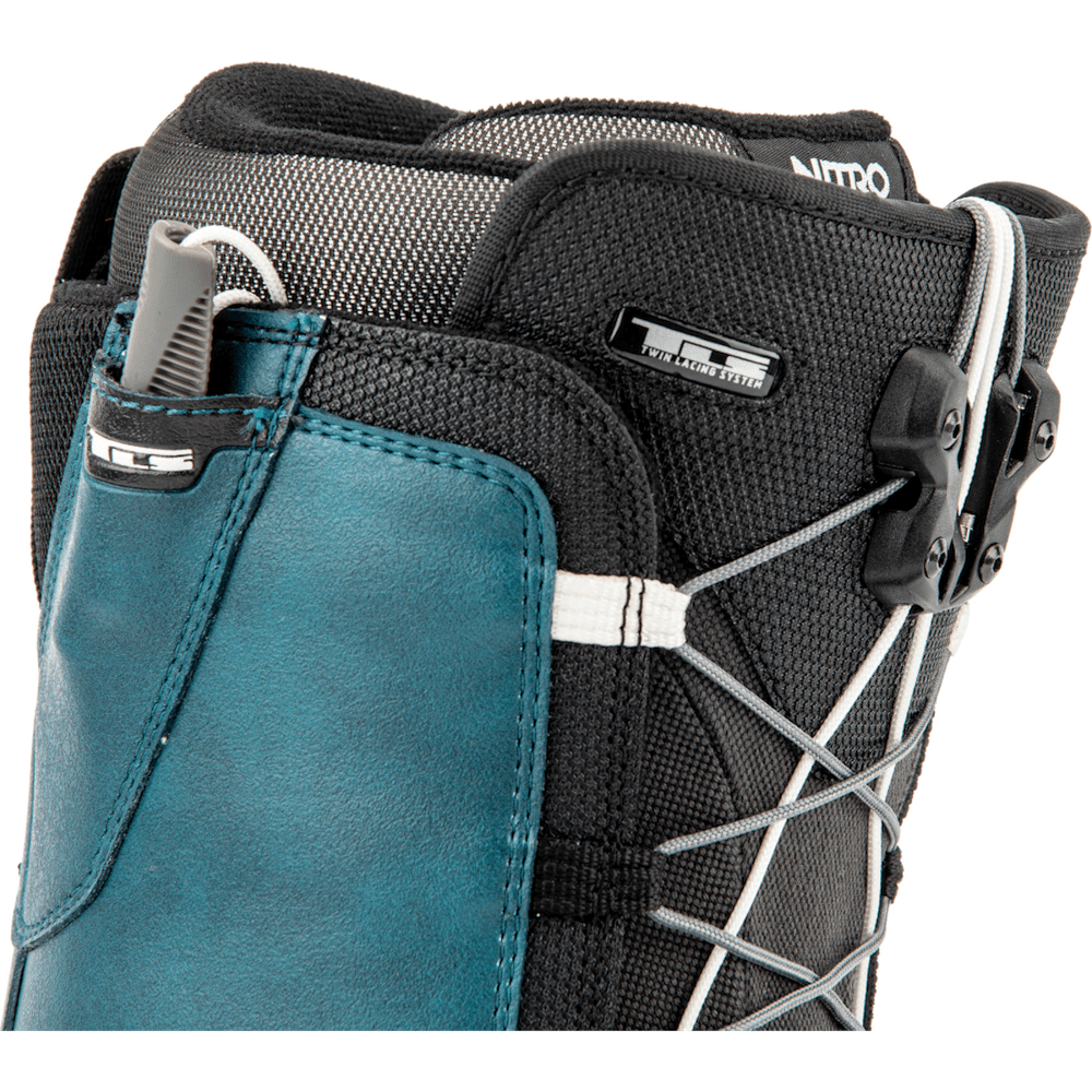 NITRO THUNDER TLS snowboard boots - black/blue - NITRO - Evelostore