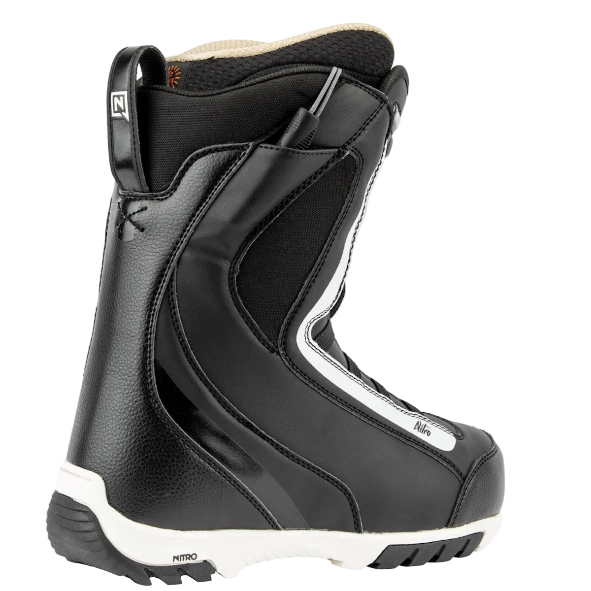 NITRO CUDA TLS snowboard boots - black/white - NITRO - Evelostore