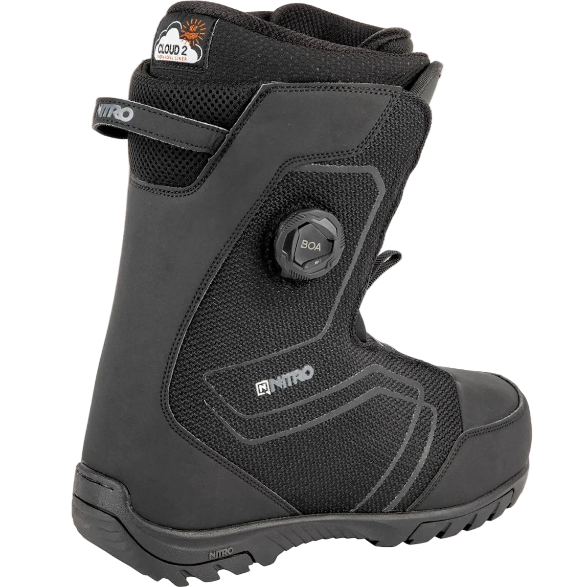 NITRO SENTINEL BOA snowboard boots - true black - NITRO - Evelostore