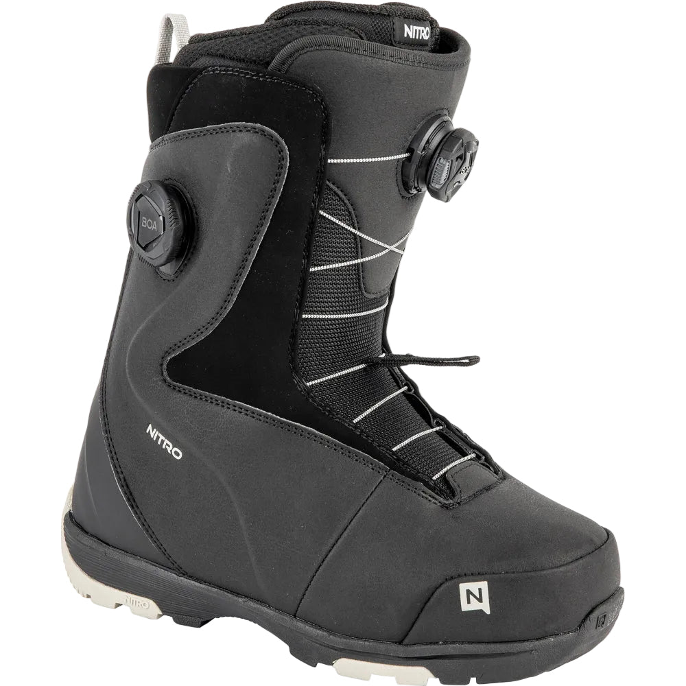 NITRO CYPRESS BOA DUAL snowboard boots - black - NITRO - Evelostore