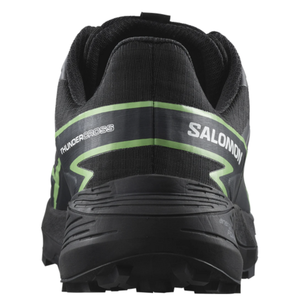 SALOMON THUNDERCROSS GTX trail running shoes - black/green