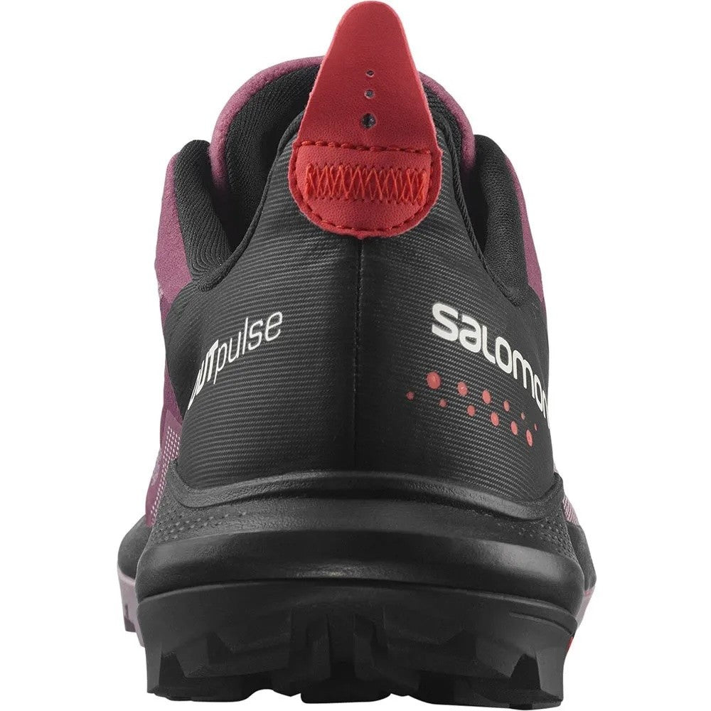 SALOMON OUTPULSE GTX W terränglöparskor - violett/svart/röd