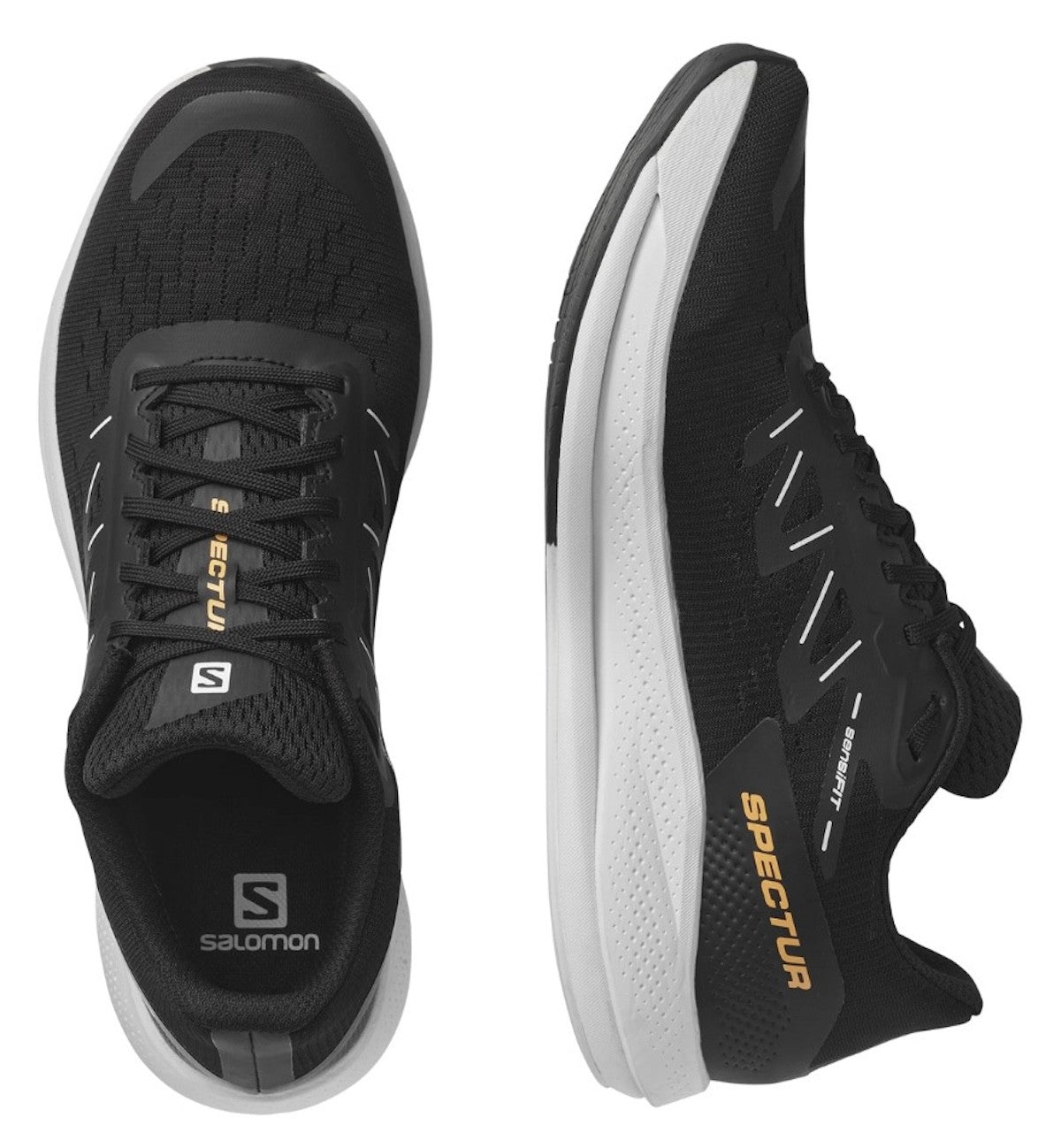 Scarpe da trail running SALOMON SPECTUR - nero/bianco/arancione