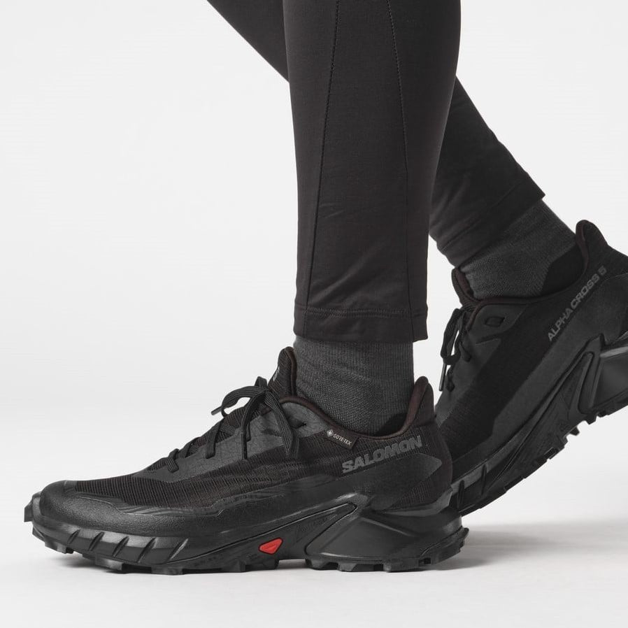 SALOMON ALPHACROSS 5 GTX W bėgimo takais batai – juodi