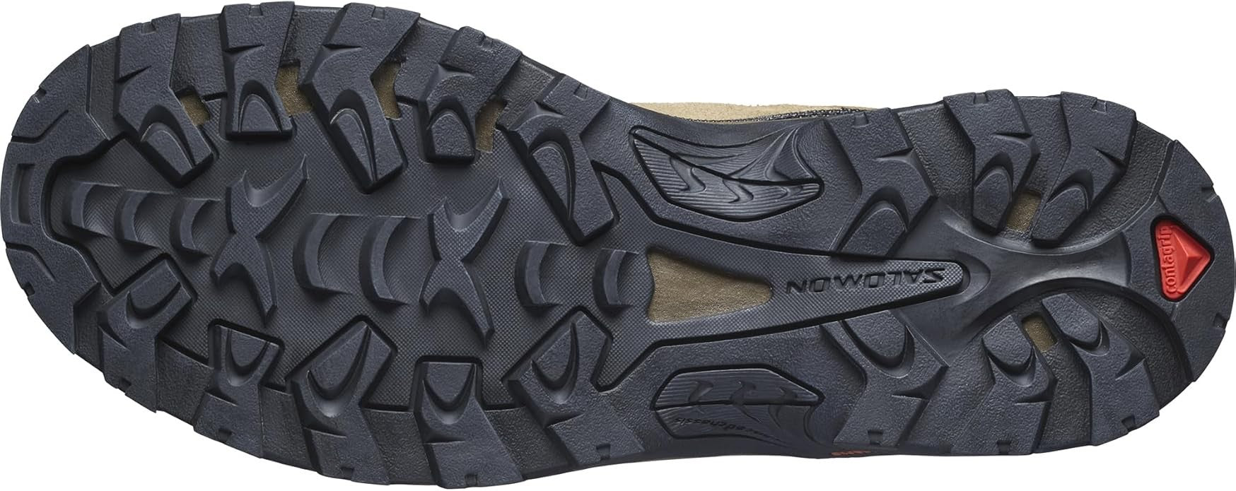 Chaussures de randonnée SALOMON QUEST ROVE GTX - marron/noir