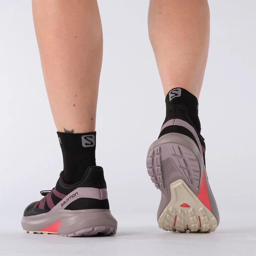 Zapatillas de running SALOMON HYPULSE W - violeta oscuro/rosa
