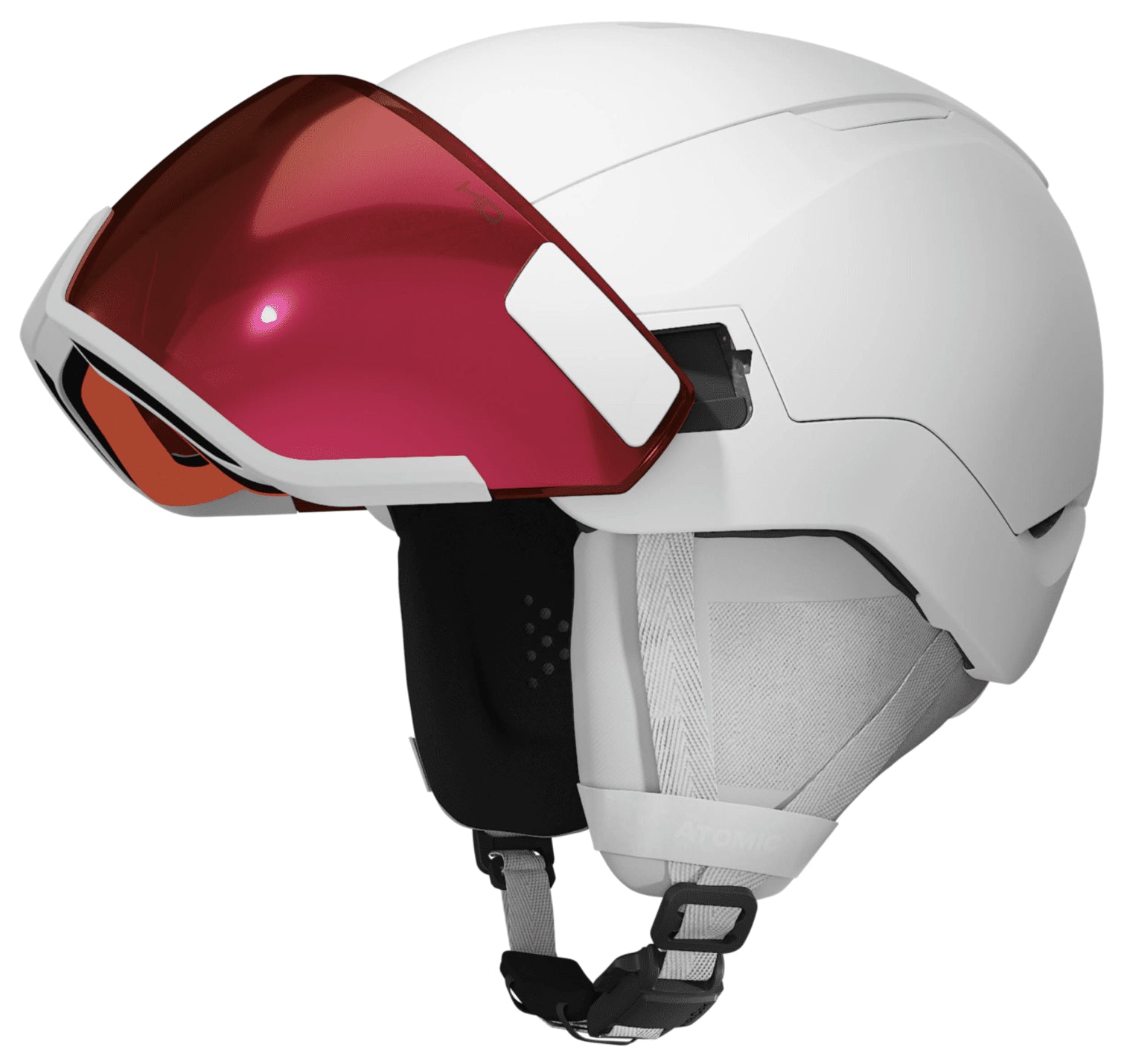ATOMIC REVENT GT AMID VISOR HD helmet - white - ATOMIC - Evelostore