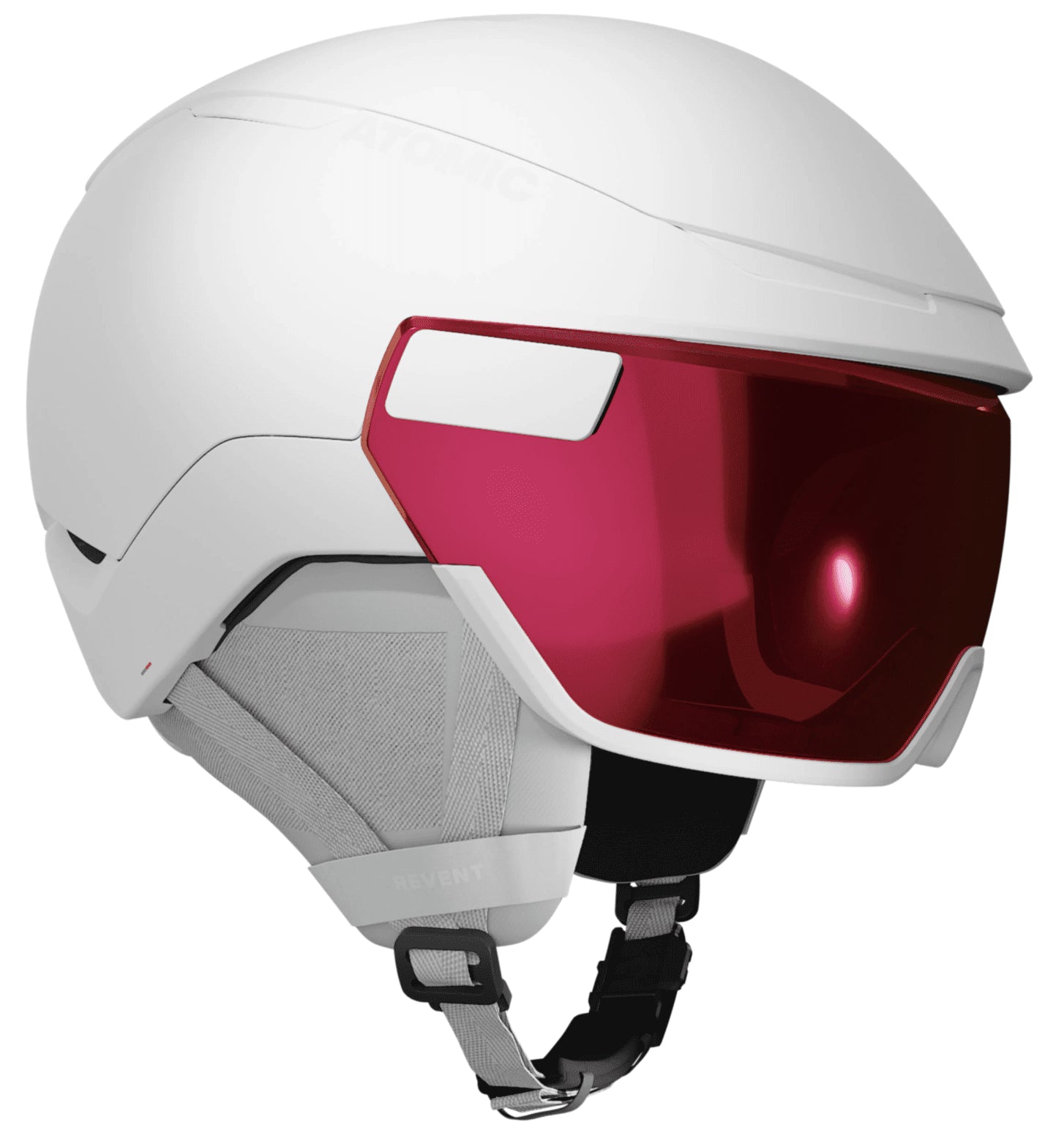 ATOMIC REVENT GT AMID VISOR HD helmet - white - ATOMIC - Evelostore