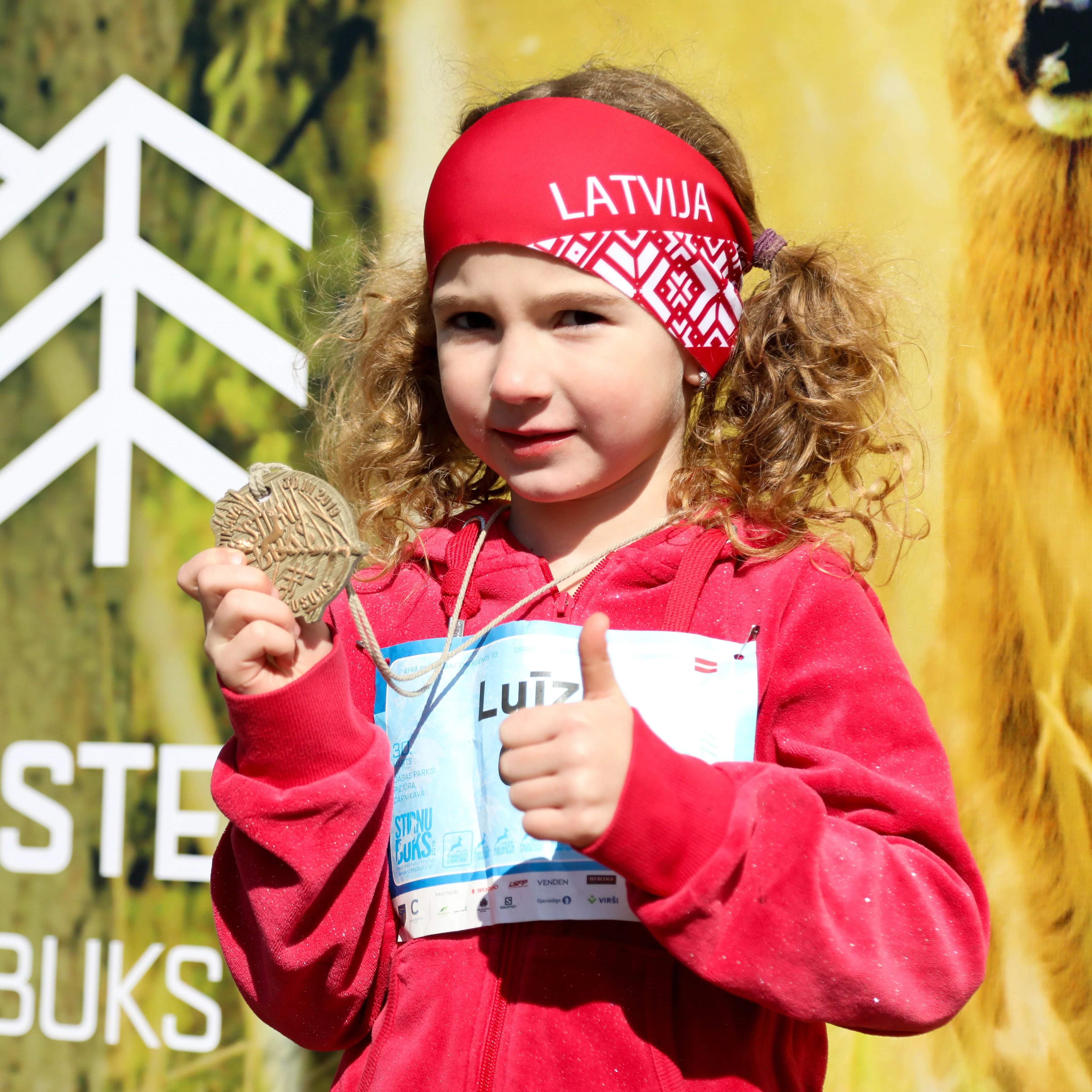 ELEVEN SPORTSWEAR DOLOMITI headband LATVIA red