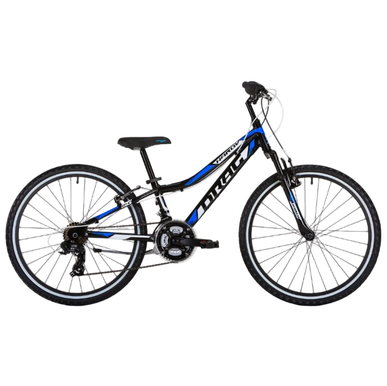 DRAG HARDY JUNIOR 24 kids bike - blue/black - DRAG - Evelostore