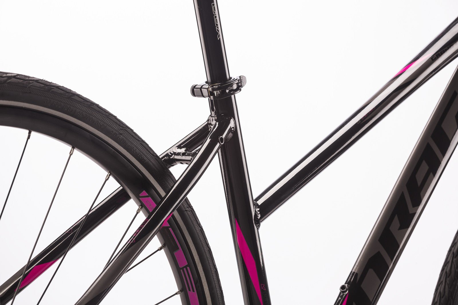 DRAG GRAND CANYON LADY 28" women's bicycle - black/pink - DRAG - Evelostore