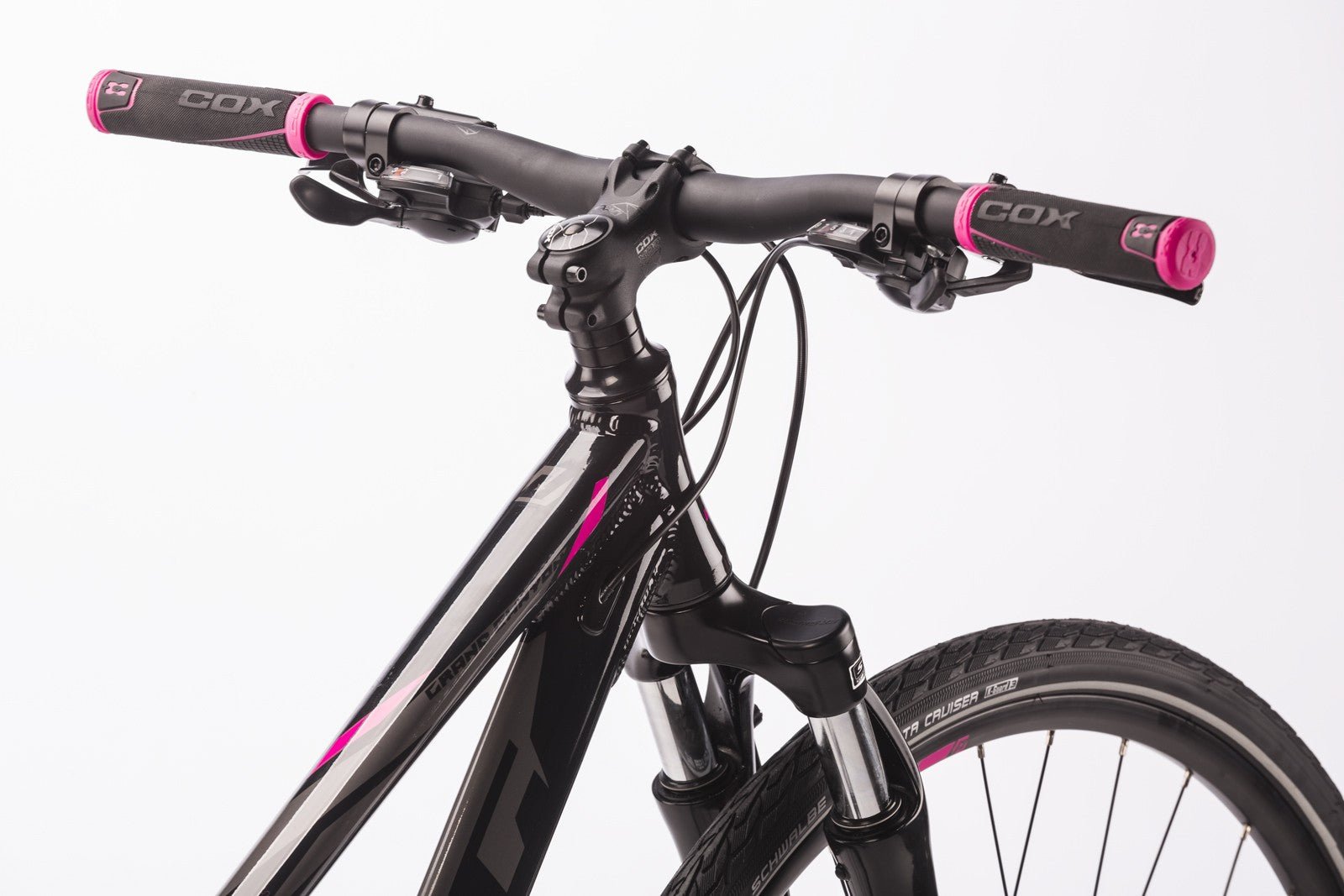 DRAG GRAND CANYON LADY 28" women's bicycle - black/pink - DRAG - Evelostore